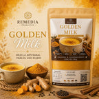 Golden Milk — Bebida Funcional de Cúrcuma para Bienestar Digestivo
