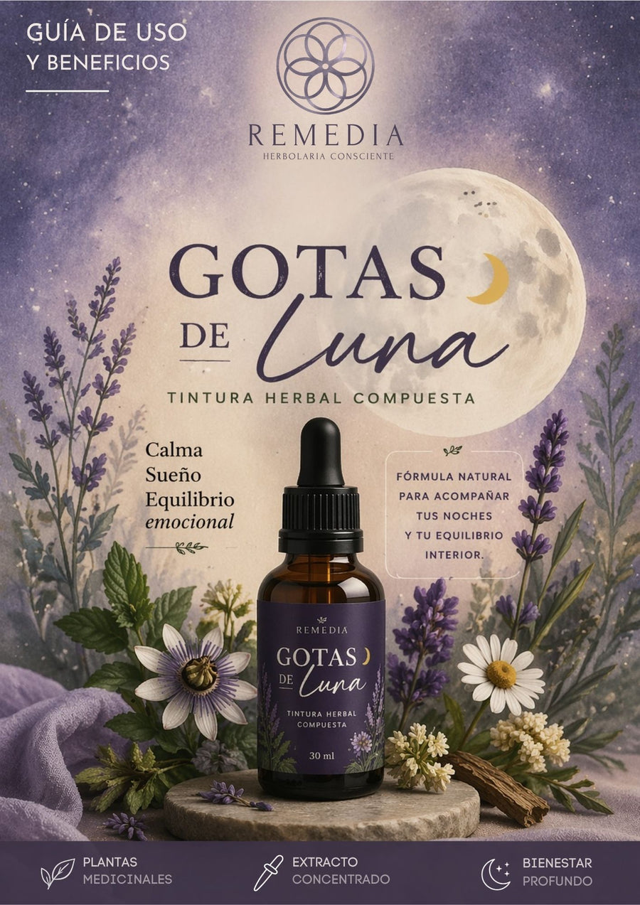 Guía de uso · Gotas de Luna