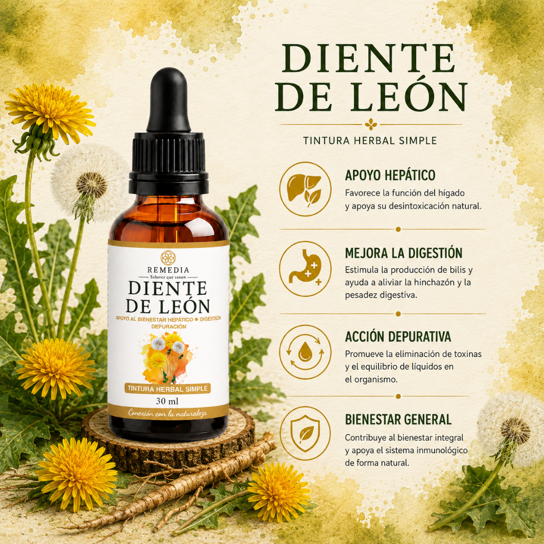 Tintura de Diente de Leon