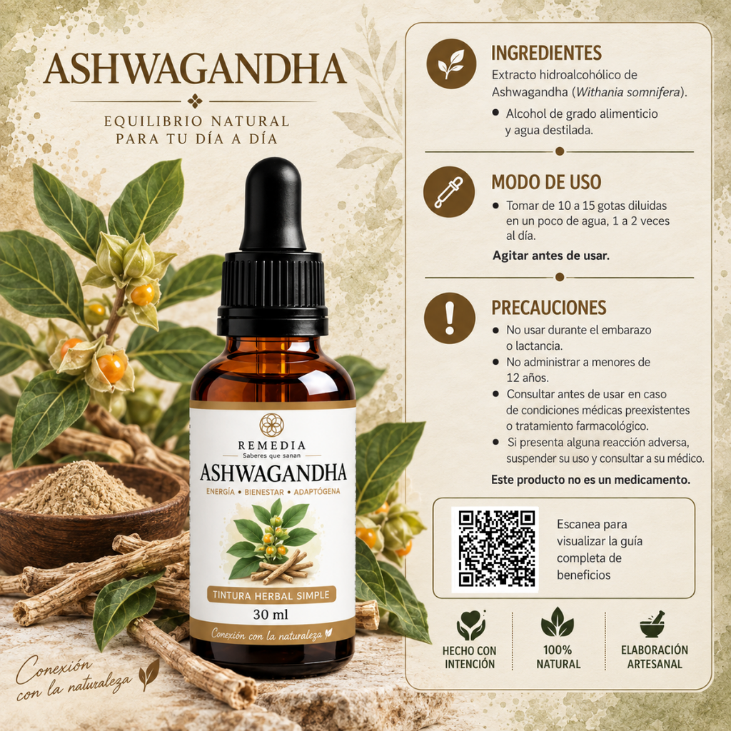 Tintura de Ashwagandha