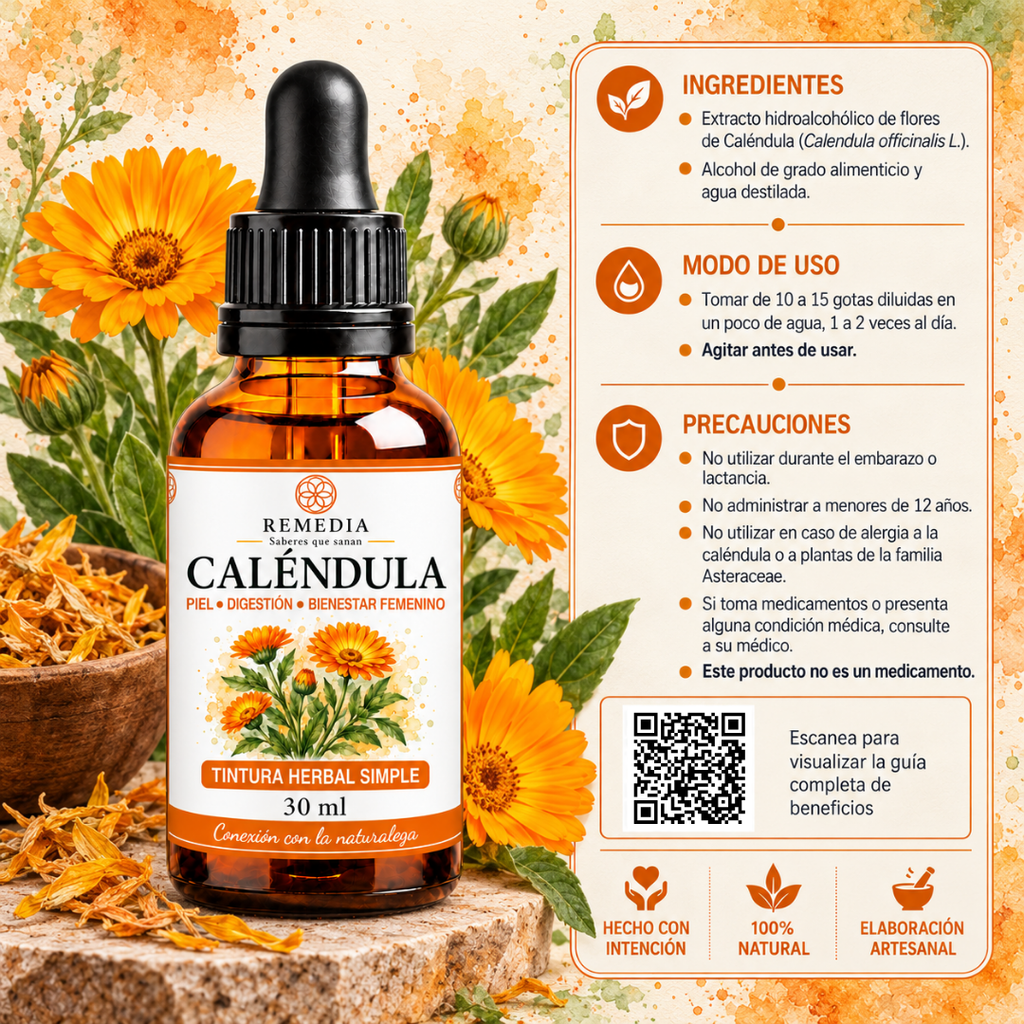 Tintura de Calendula