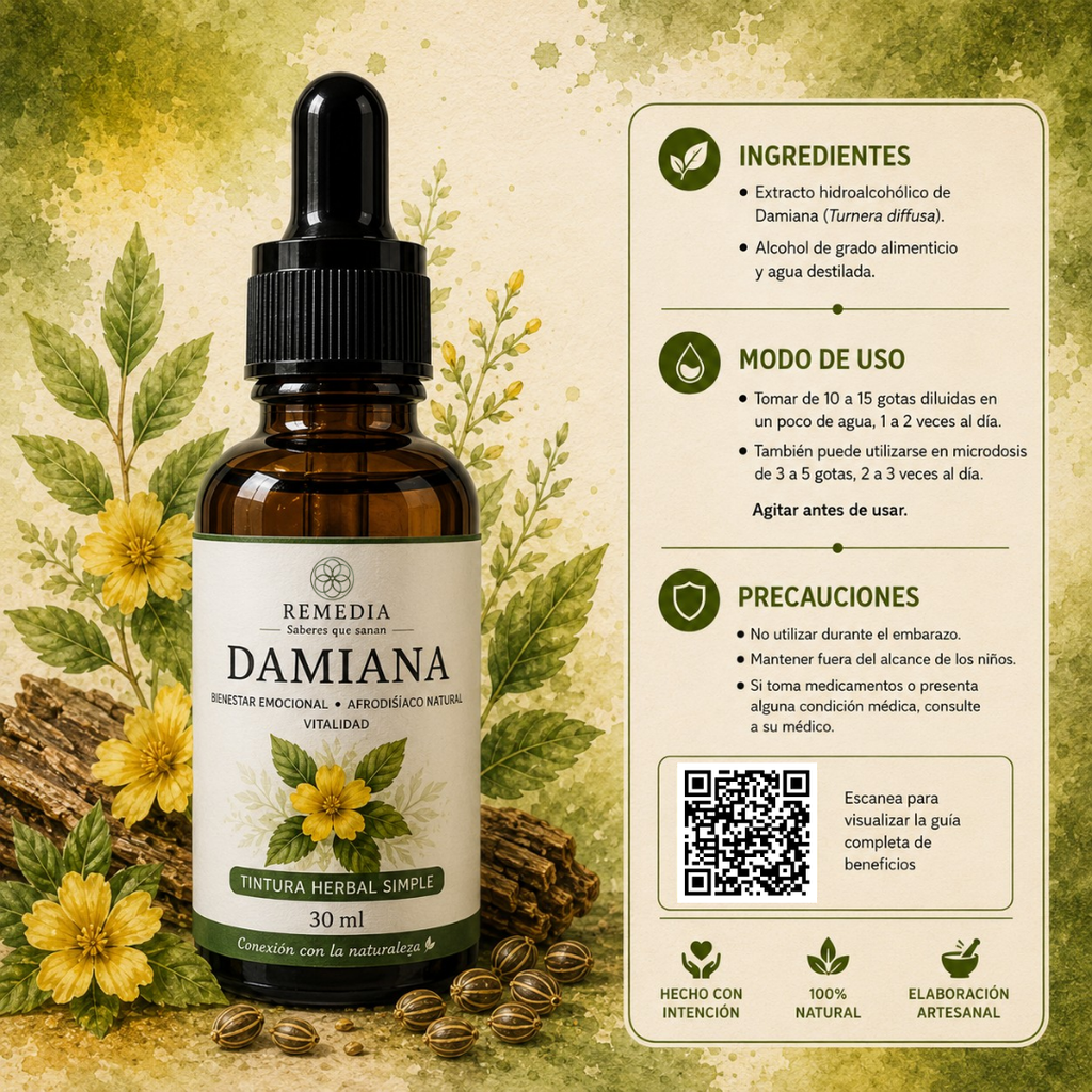 Tintura de Damiana
