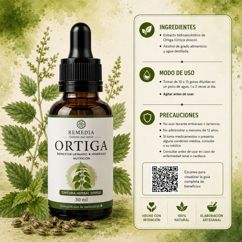 Tintura de Ortiga