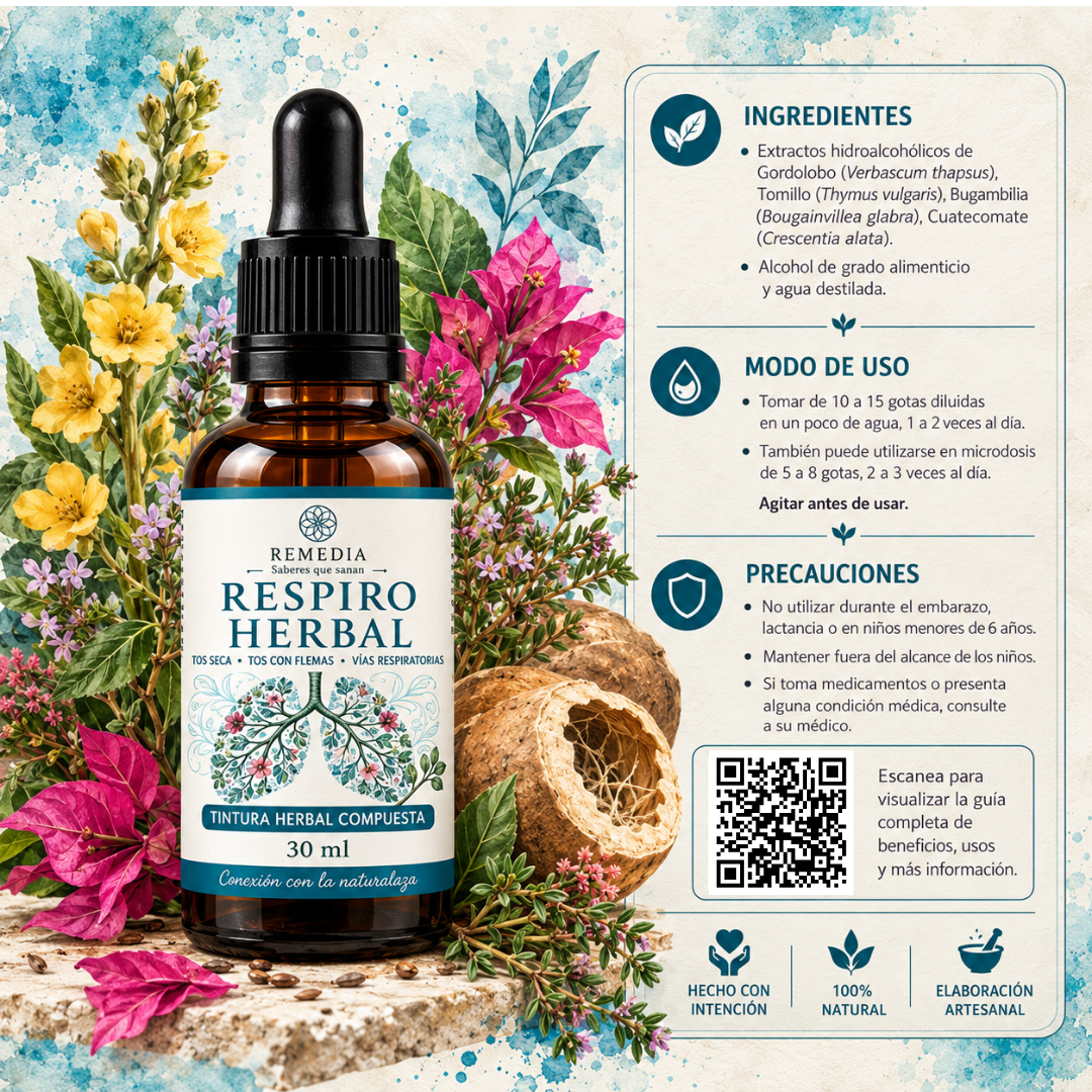 Tintura Respiro Herbal