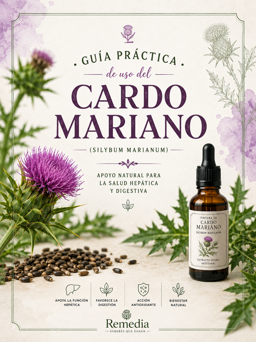 Guía de uso · Cardo Mariano