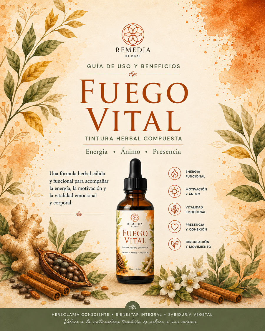 Guía de uso · Fuego Vital
