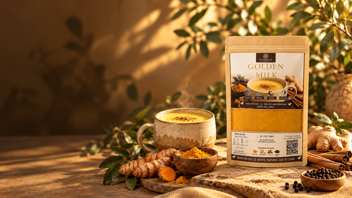 Guía de uso · Golden Milk