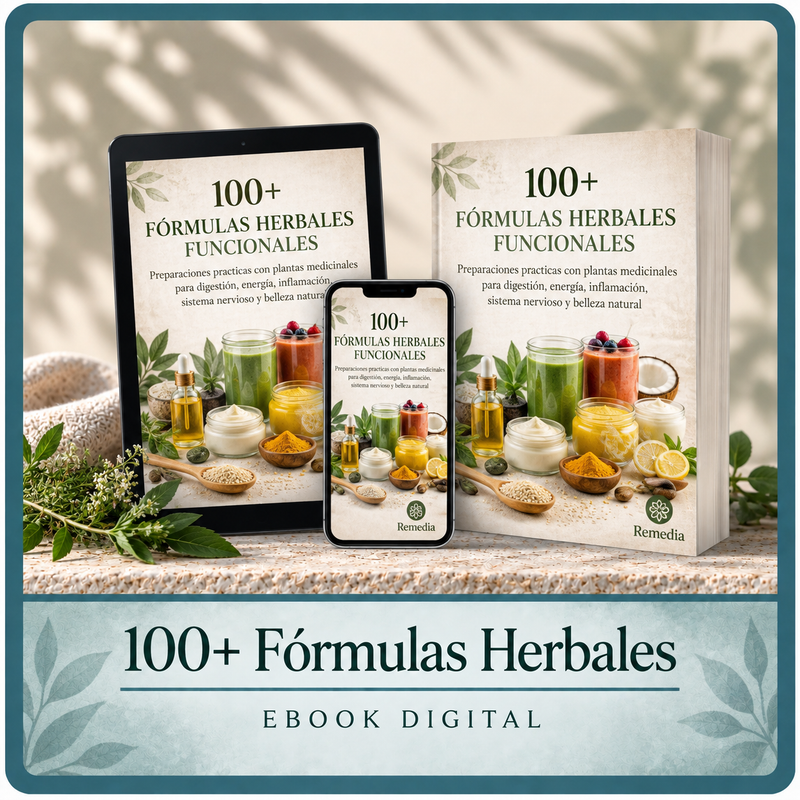 Ebook 100+ Fórmulas Herbales