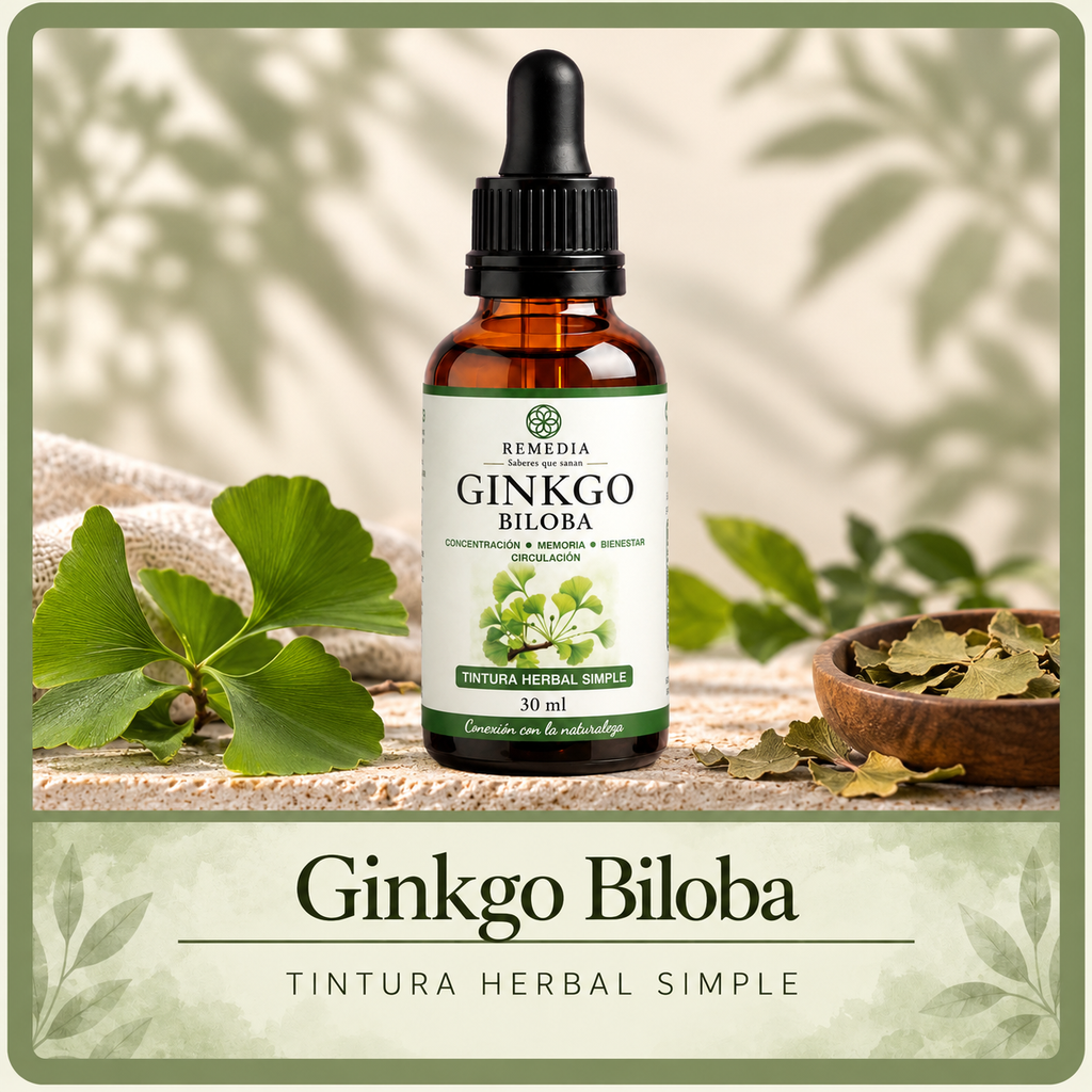 Tintura de Ginkgo Biloba