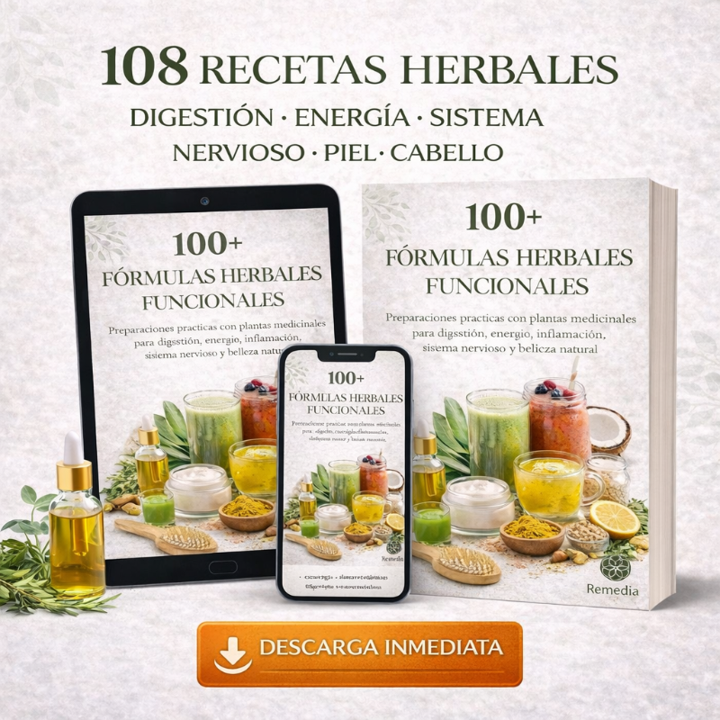 100+ Fórmulas Herbales Funcionales