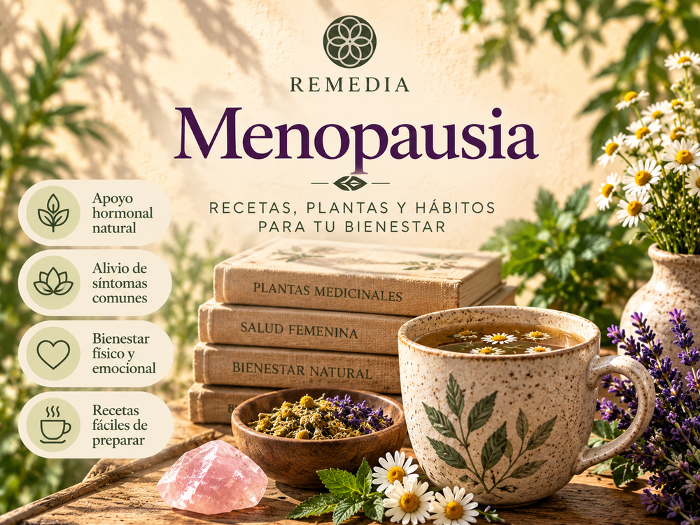 Recetas naturales para acompañar el bienestar durante la menopausia