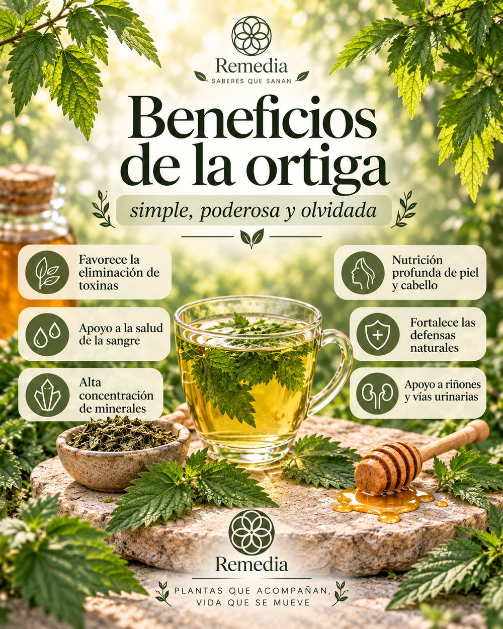 Ortiga: 2 recetas prácticas