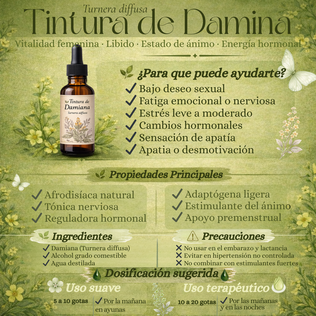 Tintura de Damiana