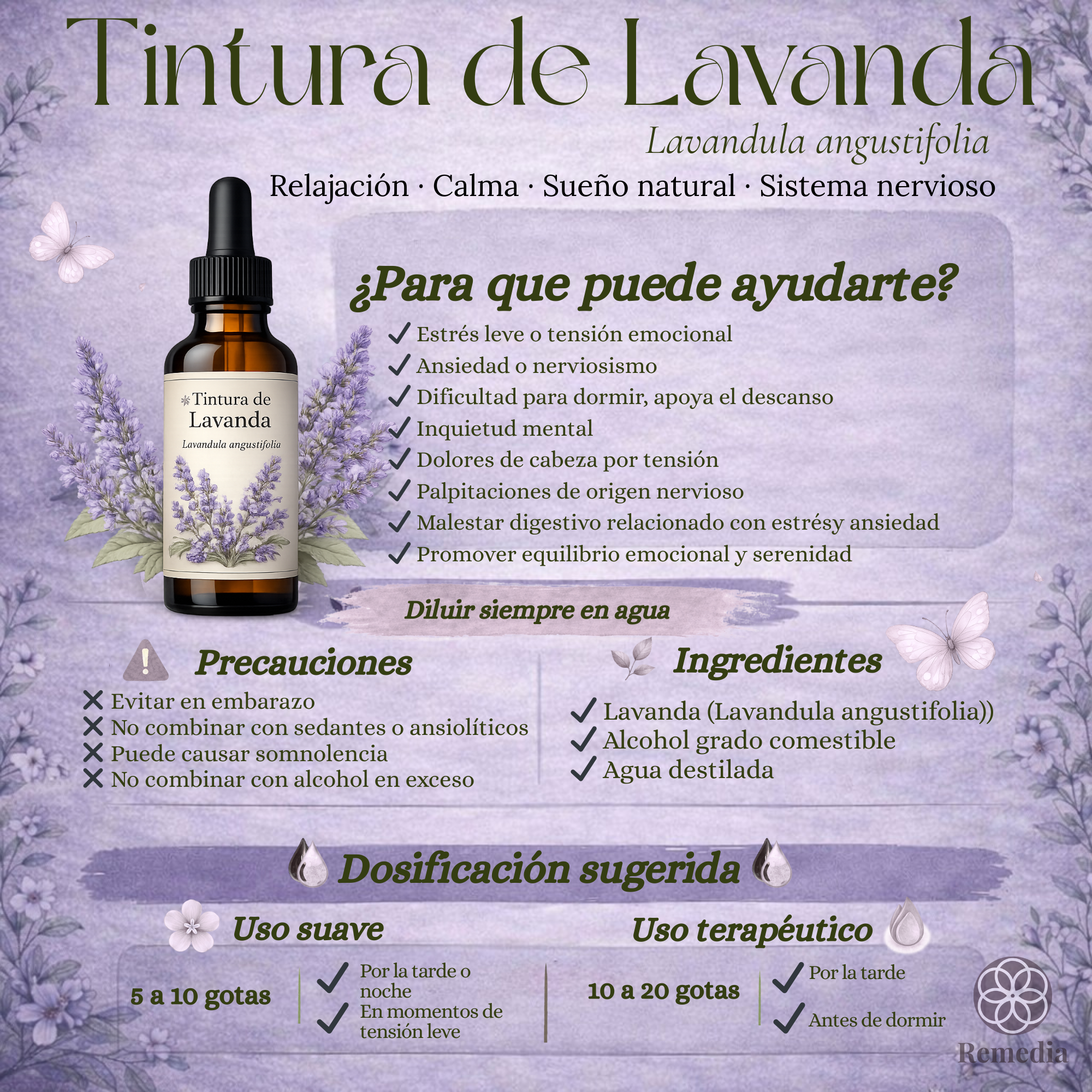 Tintura de Lavanda
