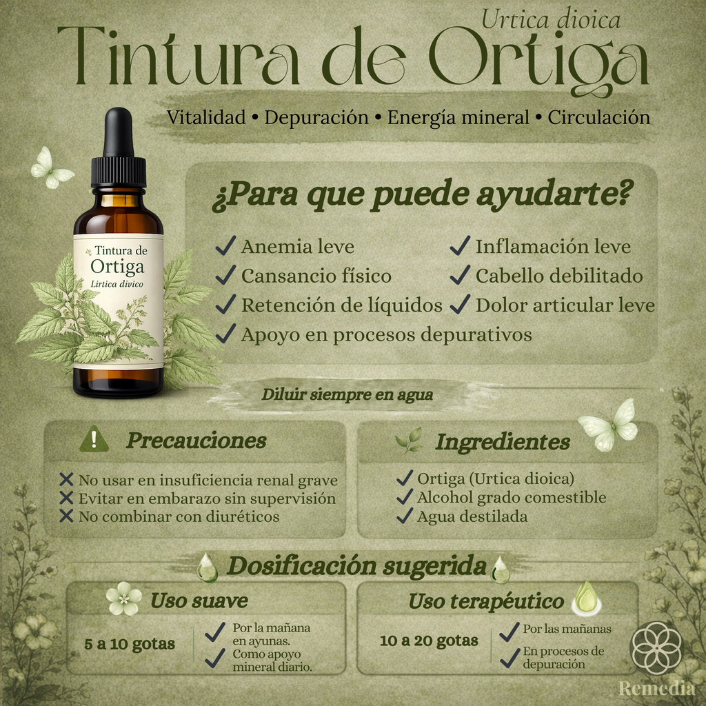 Tintura de Ortiga